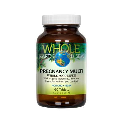 Whole Earth & Sea Pregnancy Multi (Wholefood Multi) 60t